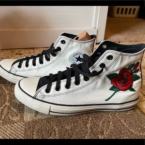Custom Converse Rose Sneakers - 10.5